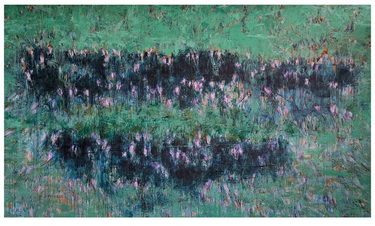 Colchicum Series (Hasrat) — paysage rural horizontal, étude géocritique des peintures de Jalaleddin Mashmooli Colchicum Series (Hasrat) — paysage rural horizontal, étude géocritique des peintures de Jalaleddin Mashmooli